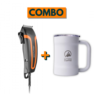COMBO Utendors Manija 470ml. TD Blanco PE. + Corta Pelo 4 en 1 220V Multilaser EB056